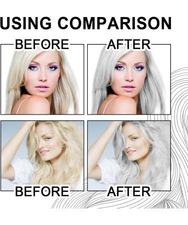 KOAHDE Silver Gray Natural Hair Dye Cream Hair Dye Light Gray Silver Color Cream Gray Silver Color Cream Grey Permanent Hair Dye Silver Gray Natural Hair Color Cream Silver Hair Dye 100ML 1PC - Buy Online on GoSupps.com