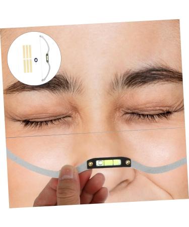 Hemoton 3pcs eyebrow positioning ruler eyebrow shaping kit with stencils eyebrow shaping kit Metal - Buy Online on GoSupps.com