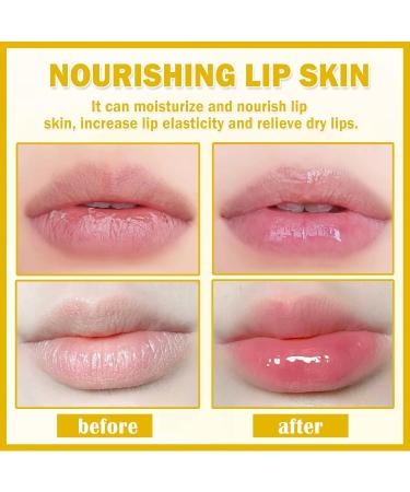 Hydrating Peach Lip Oil - Plumping Gloss Long Lasting Nourishing Care Non-Sticky Lip Glow - Perfect Gift for Women - Buy Online on GoSupps.com