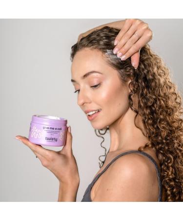 ABR Distribution Twisty Give Me a Coil Mask for highly porous curly hair 250 ml with shea butter and hemp oil moisturizing strengthening 98 natural ingredients hair mask very dry hair - Buy Online on GoSupps.com