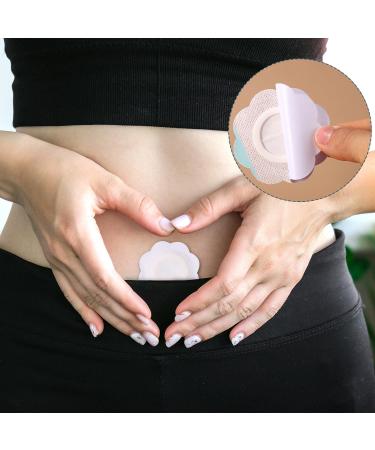 50pcs Patch Nombril Huile de Ricin 2 Styles Usage Unique Anti-Fuite Tissus Non Tiss s Pansement Huile de Ricin Auto-Adh sifs Patch Uniquement(Blanc et Couleur de Peau) - Buy Online on GoSupps.com