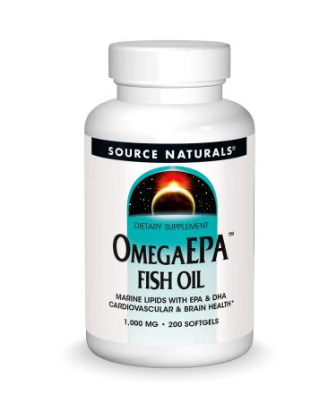 Source Naturals OmegaEPA Fish Oil 1000 mg 200 Softgels