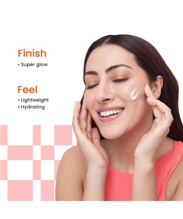 FoxTale Vitamin C Super Glow Moisturizer with Niacinamide & Peptides Visibly Reduces Pigmentation Enhances Skins Brightness Instantly For All Skin Types Women & Men (50ml) 1.69 Fl Oz (Pack of 1) - Buy Online on GoSupps.com