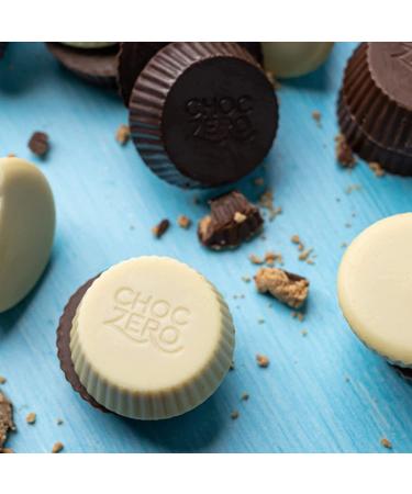 ChocZero Dark Chocolate Peanut Butter Cups - 3 oz | Sugar-Free Treats - Buy Online on GoSupps.com