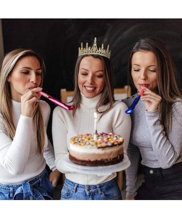 NODG Gold Tiara for Women - Rhinestone Party Headband for Halloween, Cosplay, Prom & Christmas - Buy Online on GoSupps.com