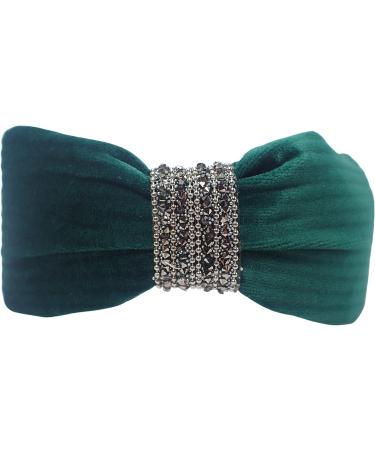 Topkids Accessories Velvet Belt Alice Bands Adult Women Hair Accessories for Women Hair Bands for Women Thick Headband Womens Headbands Head Bands Adult Women Wide Headbands (Bottle Green) - Buy Online on GoSupps.com