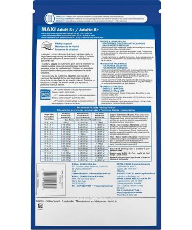 Royal Canin Maxi Adult 5+ Dog Food 4kg - Buy Online on GoSupps.com