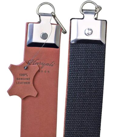 Haryali London Leather Strop - Wide Knife Sharpening & Razor Blade Sharpener for Superior Edge Maintenance - Buy Online on GoSupps.com