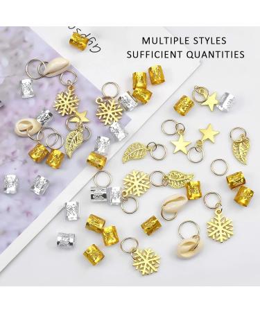 80 Braided Hair Accessories 4 Pieces Of Braided Hair Tools Hair Accessories Hairstyle Design Accessories Hair Decoration Pendant Accessories Aluminum Hair Accessories - Buy Online on GoSupps.com