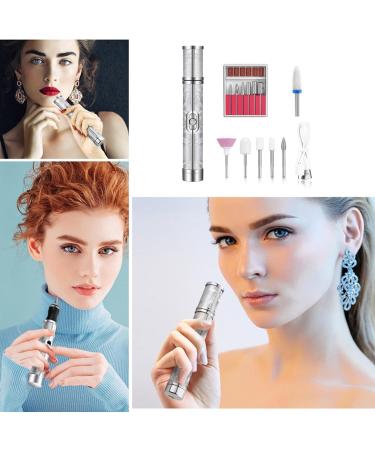 Filing Set - Pedicure Nail Grinder Kit Expert Nail Grinder | Rechargeable Expert Manicure Pedicure Device Variable Speed Nail Kilt for Polishing Nail Care Conditioning Women Salon - Buy Online on GoSupps.com