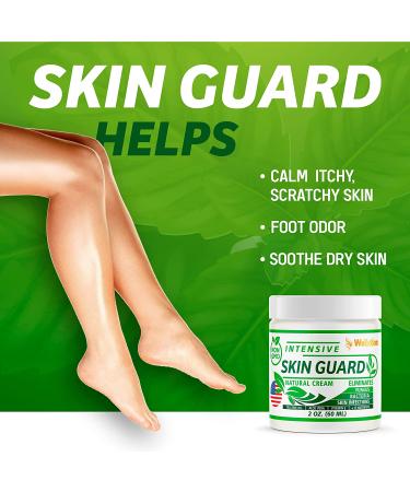 Wellution Skin Guard Cream with Tea Tree Oil, Aloe Vera & Vitamin E - Supports Body in Fighting Pathogens - Buy Online on GoSupps.com