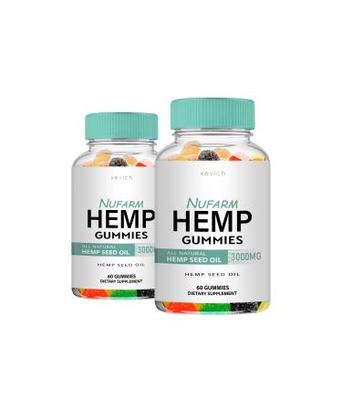 Nufarm Hemp - NuFarm Hemp Gummies (2 Pack 120 Gummies)