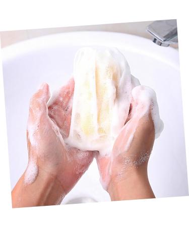 MUSISALY 80 Pcs Soap Bag Soap Net Foaming Net Face Scrubber Facial Cleaning Soap Bag Sulphur Soap Nylon - Buy Online on GoSupps.com