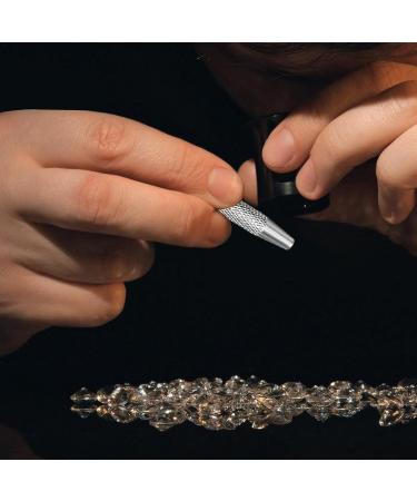 Rhinestones Collecting Tool 4 prong stone lifting tool non-slip precision component holder hand tweezers jewelry accessories B - Buy Online on GoSupps.com