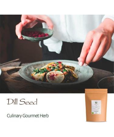 Organic Dill Seeds - Fresh Spice for Cooking and Dill Tea 700g - Buy Online on GoSupps.com