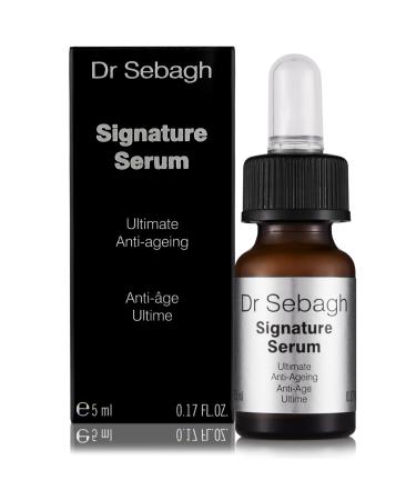 Dr Sebagh Signature Serum Travel Size (0.17 fl oz) - Luxury Anti Aging Serum - Hydrating Facial Serum for Women & Men - Anti Wrinkle & Antioxidant - Advanced Night & Day Skin Care 0.17 Fl Oz (Pack of 1)