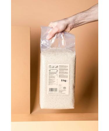 KoRo - Organic White Basmati Rice 5 kg - organic rice without additives from India aromatic and easy to cook - Buy Online on GoSupps.com