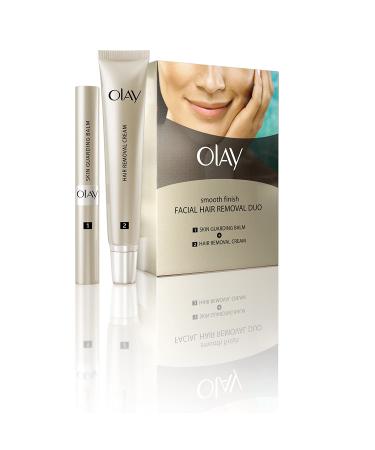 Olay Smooth Finish Facial Hair Removal Duo for Fine to Medium Hair - 1 Kit - Buy Online on GoSupps.com