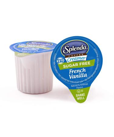 SPLENDA Sugar Free French Vanilla Coffee Creamer Cups - 180 Count - Buy Online on GoSupps.com