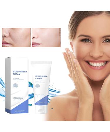 Daily Facial Moisturizer with Ceramides & Hyaluronic Acid - Natural Skin Barrier Repair for Dry & Sensitive Skin - Buy Online on GoSupps.com
