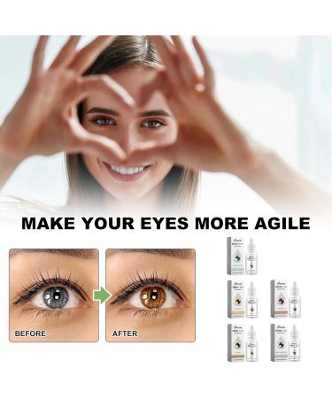 Irisink Eye Drops Irisink Color Changing Eye Drops Irisink Pro Eye Drops Change Eye Color Lighten and Brighten Your Eye Color (3Pcs A-Honey) 3Pcs A-honey - Buy Online on GoSupps.com