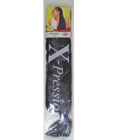 XPRESSION (X-pression) Premium Ultra Braid 82" Hair Extension M44 Grey - Buy Online on GoSupps.com