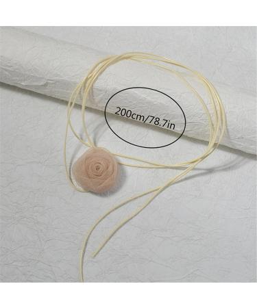 Oralgo's Elegant Long Lace-Up Chain Necklace - Rose Trailer Choker & Collar - Perfect Party Jewelry Gift - Buy Online on GoSupps.com