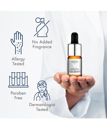Vichy LiftActiv Vitamin C Serum - Brightening & Anti-Aging Facial Serum | 15% Pure Vitamin C | Skin Firming & Antioxidant Formula | 0.34 Fl Oz - Buy Online on GoSupps.com