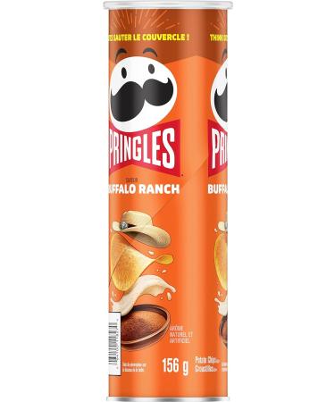 Pringles Buffalo Ranch Chips 156g Buffalo Ranch 156 g (Pack of 1) - Buy Online on GoSupps.com