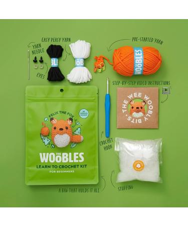 The Woobles 4.5 Jojo the Bunny Crochet Kit