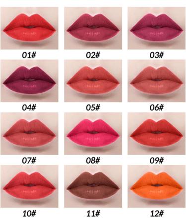 Nabi Lip Liner 12 Pcs Lipliners Set Lip Liners Set 12 Pcs Lip Liners Lip Liner Sets Lip Liner Set Italia Brown Lip Linervibely Lipliner Matte Lip Lipstick Pencil 12 Pieces Box 12g - Buy Online on GoSupps.com