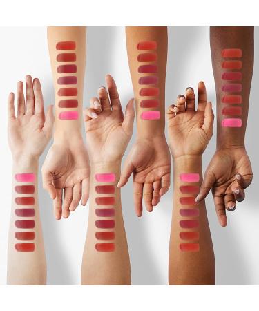 7 Colors Lip Tint Stain Set - Long Lasting Mini Liquid Matte Lipstick & Multi-Use Lip Cheek Tint - Moisturizing Plump Gloss for Vivid Lip Makeup - Buy Online on GoSupps.com