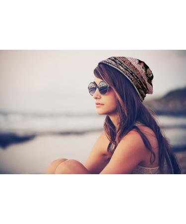 Jemis Skullies Beanies 2 Pack Blue Brown - Autumn Casual Thin Bonnet Cap - Buy Online on GoSupps.com