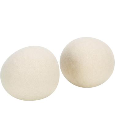 WOOLITE Reusable Wool Laundry Dryer Balls - Eco-Friendly Fabric Softener Reduces Wrinkles Cuts Drying Time in Half - 2-Pack - Buy Online on GoSupps.com