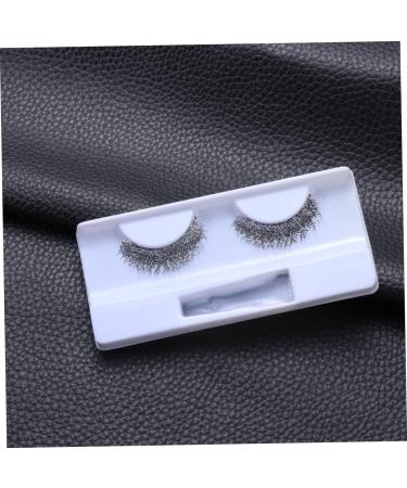 Shiny Exaggerated False Eyelashes Thick Eye Lashes Extension for Women Girls Cosplay Fancy Party Fluffy Fake Lashes Dramatic Stage Makeup Accessory - Buy Online on GoSupps.com