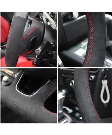 Steering Wheel Protector For M G30 G31 G32 G20 G21 G11 G12 G14 G15 G16 For X3 G01 For X4 G02 For X5 G05 For X7 G07 Car Steering Wheel Cover Suede Leather Wheel Sleeve Protector (Size : 18) - Buy Online on GoSupps.com