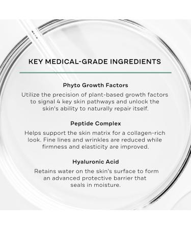 Replenix Growth Factor Restorative Facial Serum Anti-Aging Treatment with Medical-Grade Ingredients for Mature Skin (1 fl. oz) - Buy Online on GoSupps.com