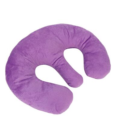 Breast Pillow  Polyester Cushion Pillow  Durable Practical Effective Safe Breast Support Pillow  for Women Beauty Salon(Purple)