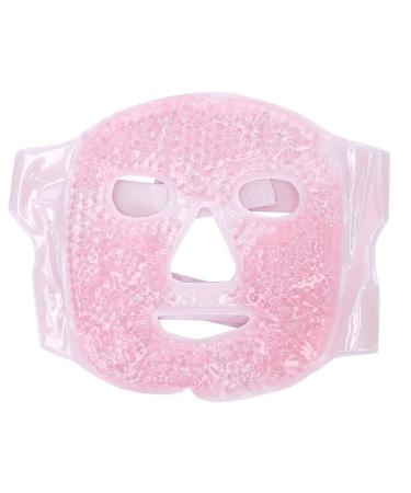 Cooling Face Mask Reusable Ice Face Mask Women Ice Mask for Face Facial Care Suitable for Reducing Facial Swelling/Dark Circles/Swelling/Facial Relaxation/Reduce Eye Bags/Headache