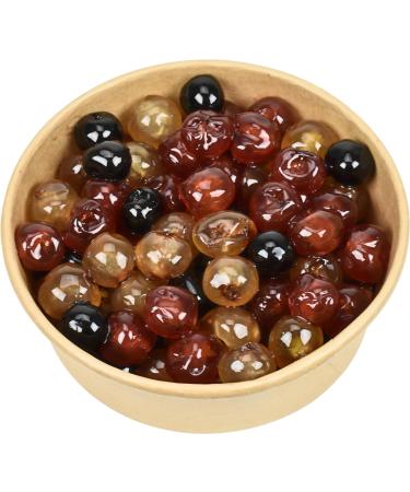 Natural Health 4 Life Cake Baking Ingredients Mixed Natural Colour Glace Cherries 450 g in Recyclable Tub (1 Tub) 450g - Buy Online on GoSupps.com