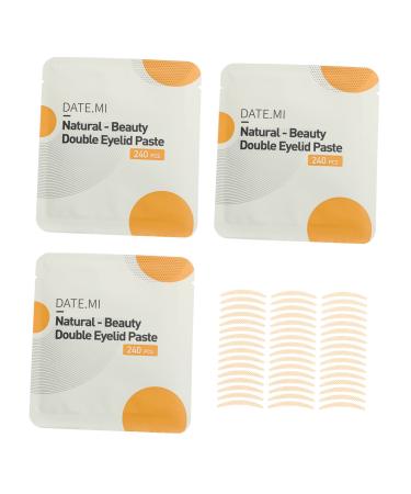 Mipcase 3 Sets Double Eyelid Sticker Makeup Supplies Hooded Eyelid Tape Breathable Eyelid Tape Big Eyes Tool