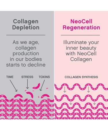 NeoCell Super Collagen Plus Powder with Vitamin C and Hyaluronic Acid - Hair, Skin & Nail Support - Collagen Type 1 & 3 - 20.6 Oz - Buy Online on GoSupps.com