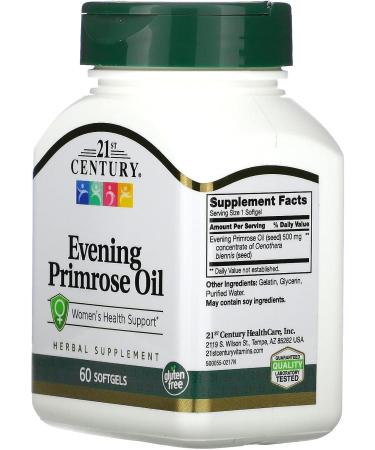 Evening Primrose Oil 500mg 60 SOFTGELS - Buy Online on GoSupps.com