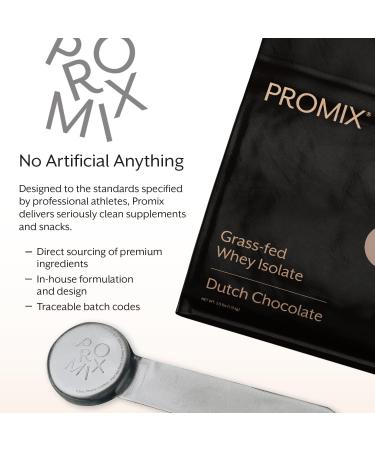 ProMix Nutrition Whey Protein Isolate Powder Chocolate - Grass-Fed - Post Workout Fitness & Nutrition Shakes Smoothies & Cooking Recipes - Gluten-Free & Keto-Friendly - 2.5 Pound (Pack of 1) Chocolate 2.5 Pound (Pack of 1) - Buy Online on GoSupps.com