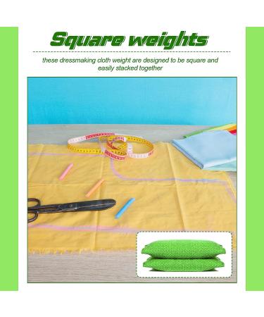 Gejoy 6 Pieces Pattern Weights Fabric Sewing Dressmaking Cloth Weight with Steel Ball Filling - Buy Online on GoSupps.com