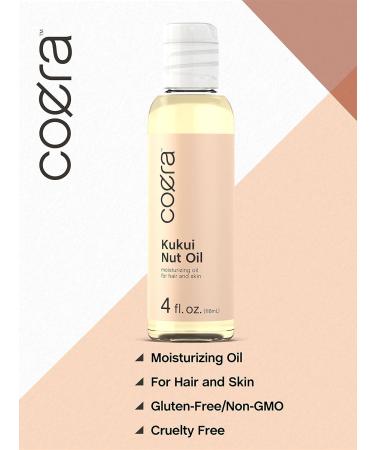 Kukui Nut Oil 4 fl oz | Moisturizing Hair & Skin Oil | Paraben SLS & Fragrance-Free - Buy Online on GoSupps.com