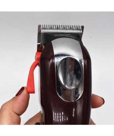 2 Pieces Hair Clipper Adjusting Levers Hair Clipper Replacement Accessories Repairing Parts Compatible with Wahl 5 Star Magic Clip Senior Super Taper 8148 8504 1919 8591 Hair Clippers (Brown&Red) - Buy Online on GoSupps.com