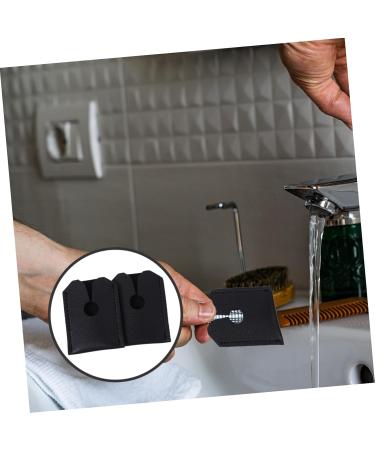 Frcolor Leather Razor Travel Case - Protective Cover for Manual Shaving Head | Durable & Stylish Razor Bag - Buy Online on GoSupps.com