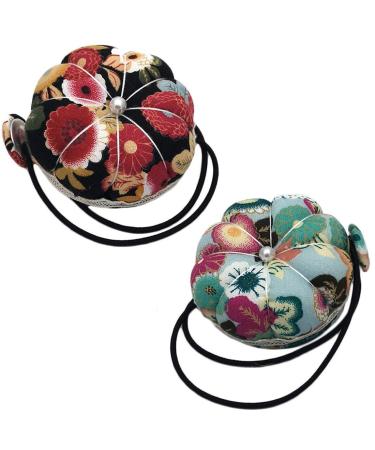 FeiHong 2 Packs Wrist Strap Pin Cushions Sewing Wearable Pincushion Needle Cushion with Elastic Wrist Belt Wrist Pin Cushions - Buy Online on GoSupps.com