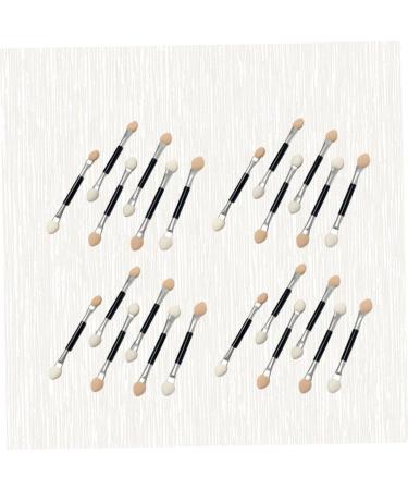 WOONEKY 30pcs Brush Eyeshadow Sponge Tipped Oval Makeup Tool Eye Shadow Applicator Makeup Eyeshadow Brush - Buy Online on GoSupps.com